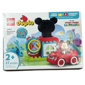LEGO Duplo 27pcs Mickey Mouse Clubhouse & Car 10454 NEW Sealed
